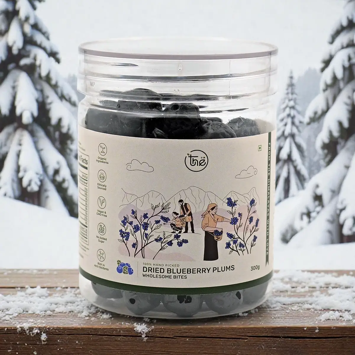 Dried Blueberry Plums