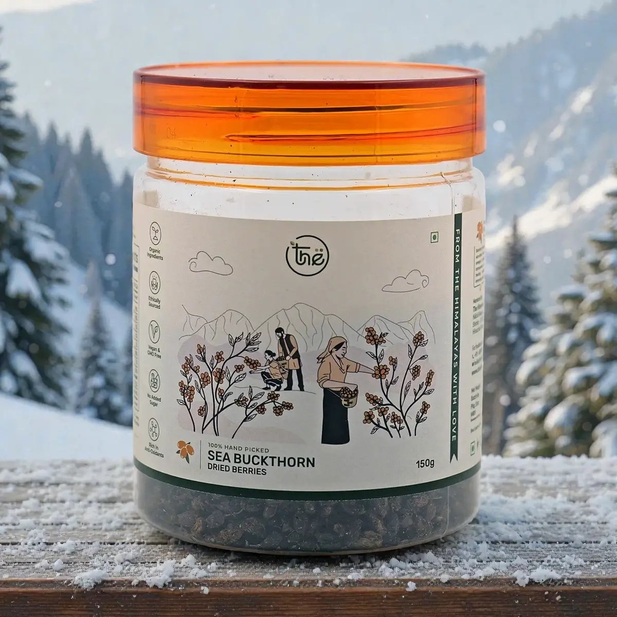 Dried Sea Buckthorn Berries